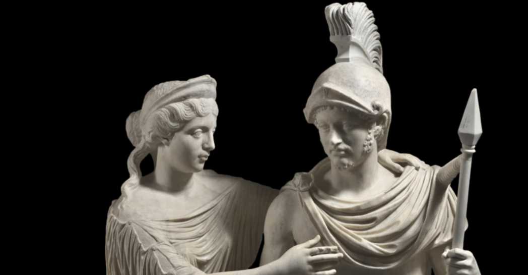 Marco Aurelio e Faustina Minore come Marte e Venere